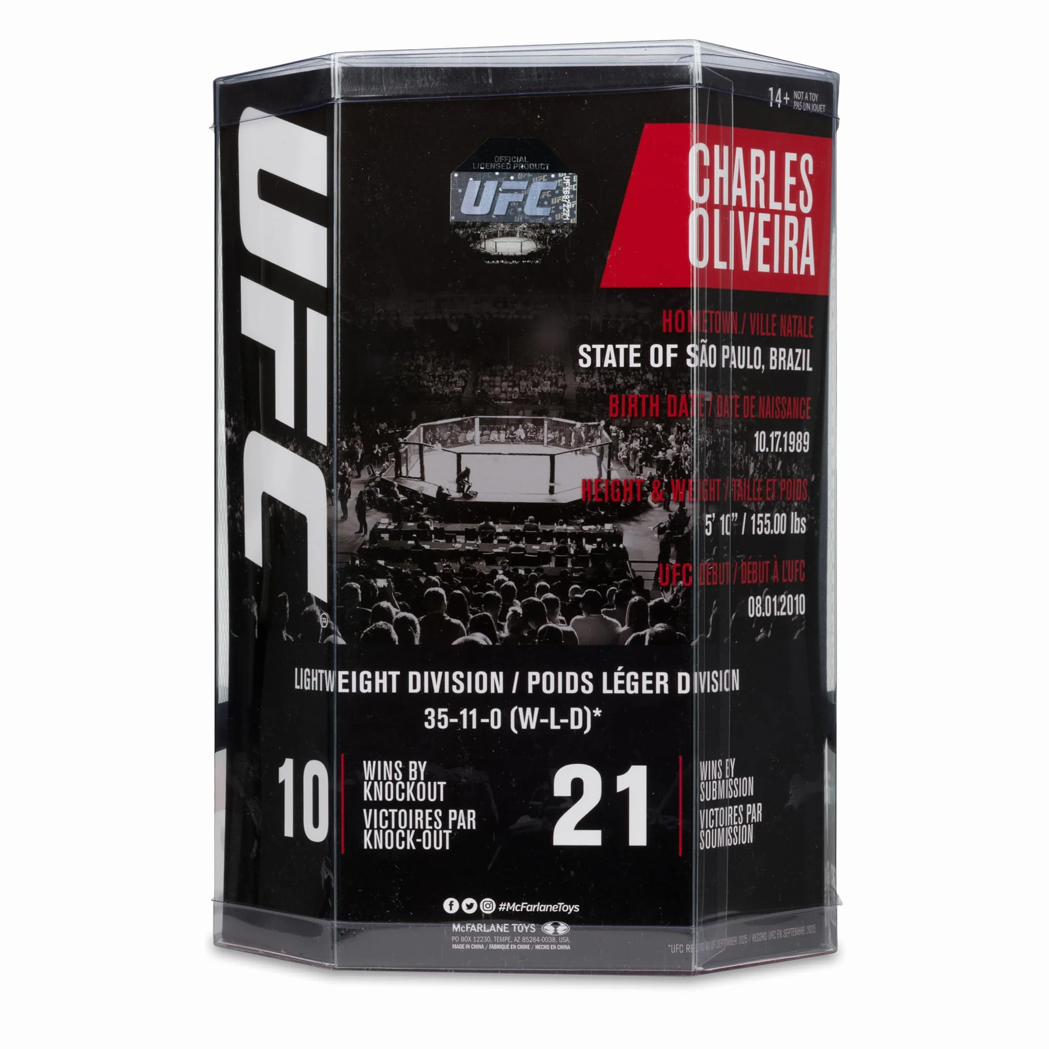 McFarlane UFC Charles Oliveira Figurine SportsPicks 17,8 cm