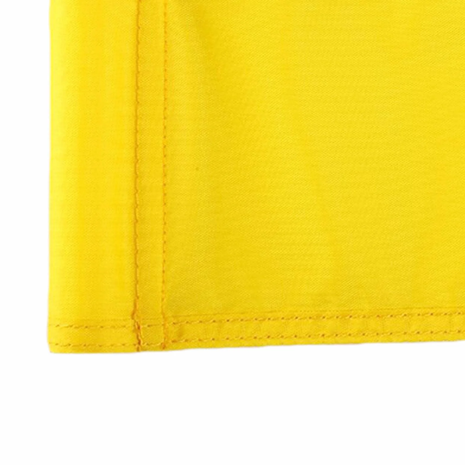 Drapeau de golf couleur unie 24,5 cm x 15 cm pour cour blanche