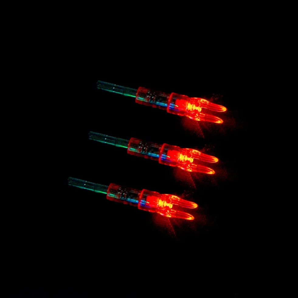 Encoche de la Flèche Lumineuse LED Lighted Nocks 6.2mm pour Flèche Arbre