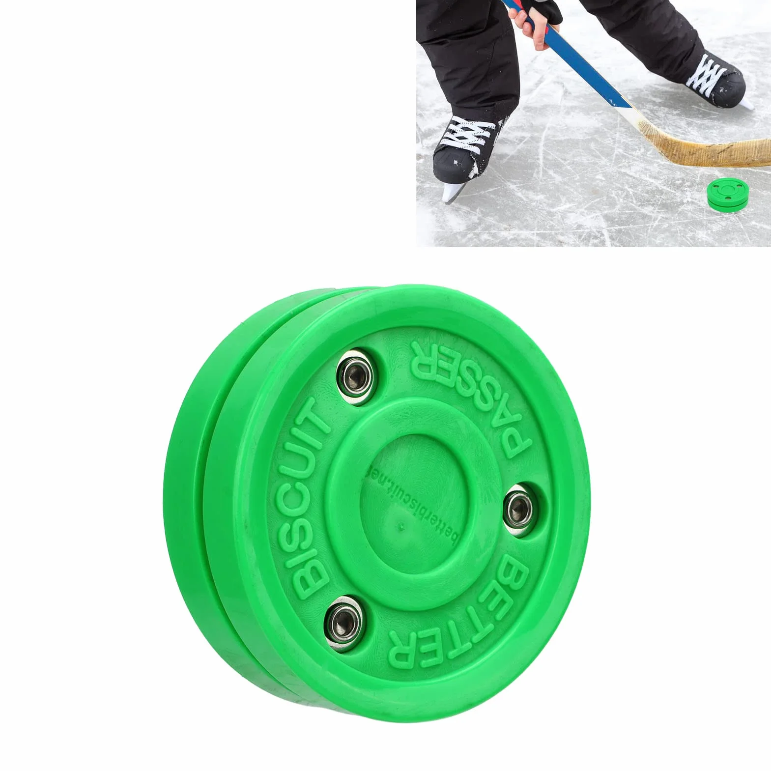 Palet de Hockey sur Glace en Polyoxyméthylène pour Patinage