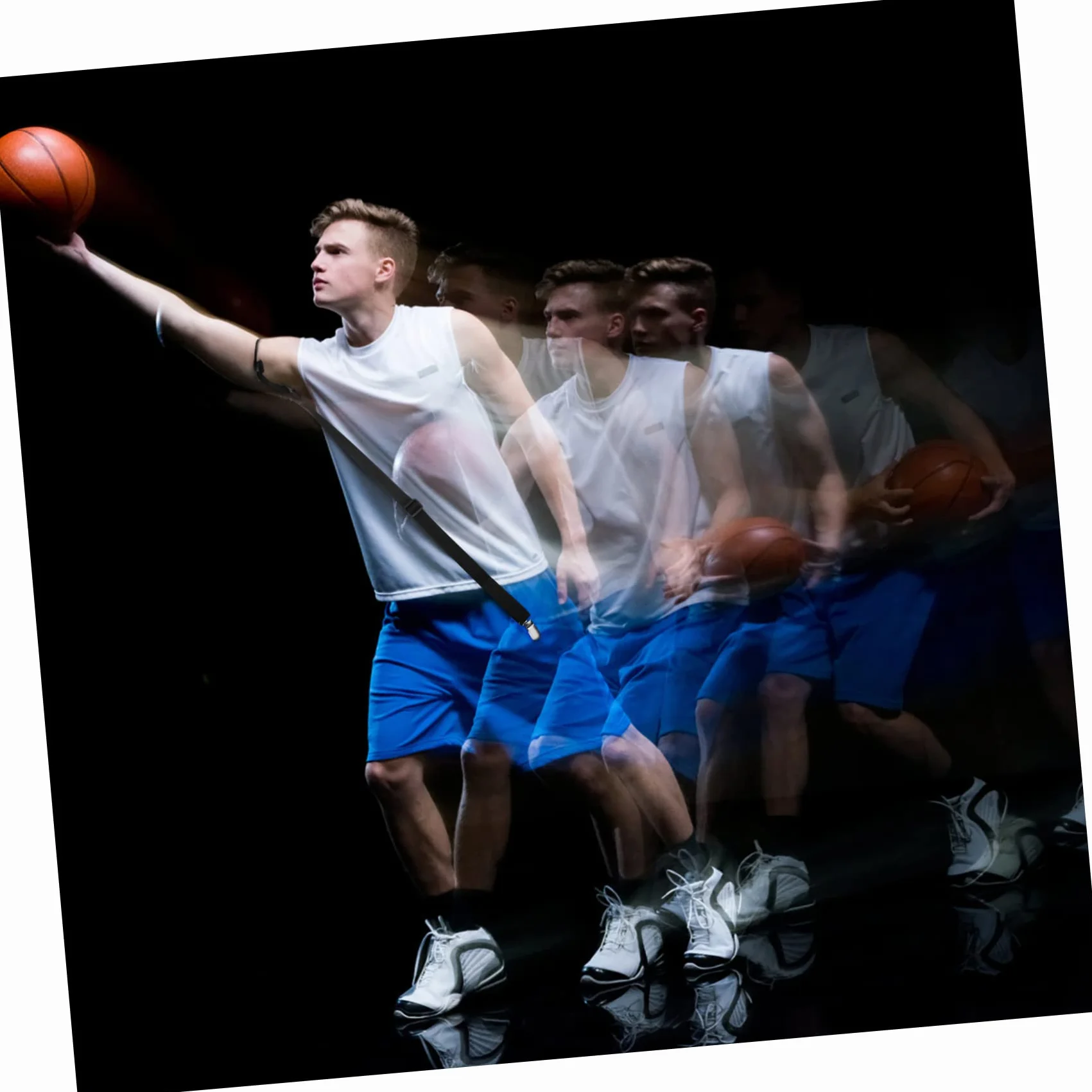 Ball Guide pour Main de Basket-Ball Accessoire Entraînement Sangle