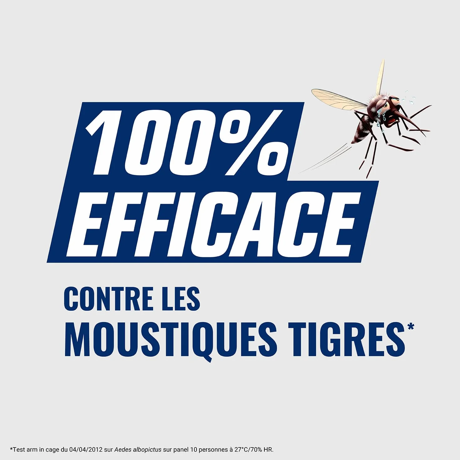 Spray répulsif anti-moustiques INSECT ECRAN 100 ml Protection 8h