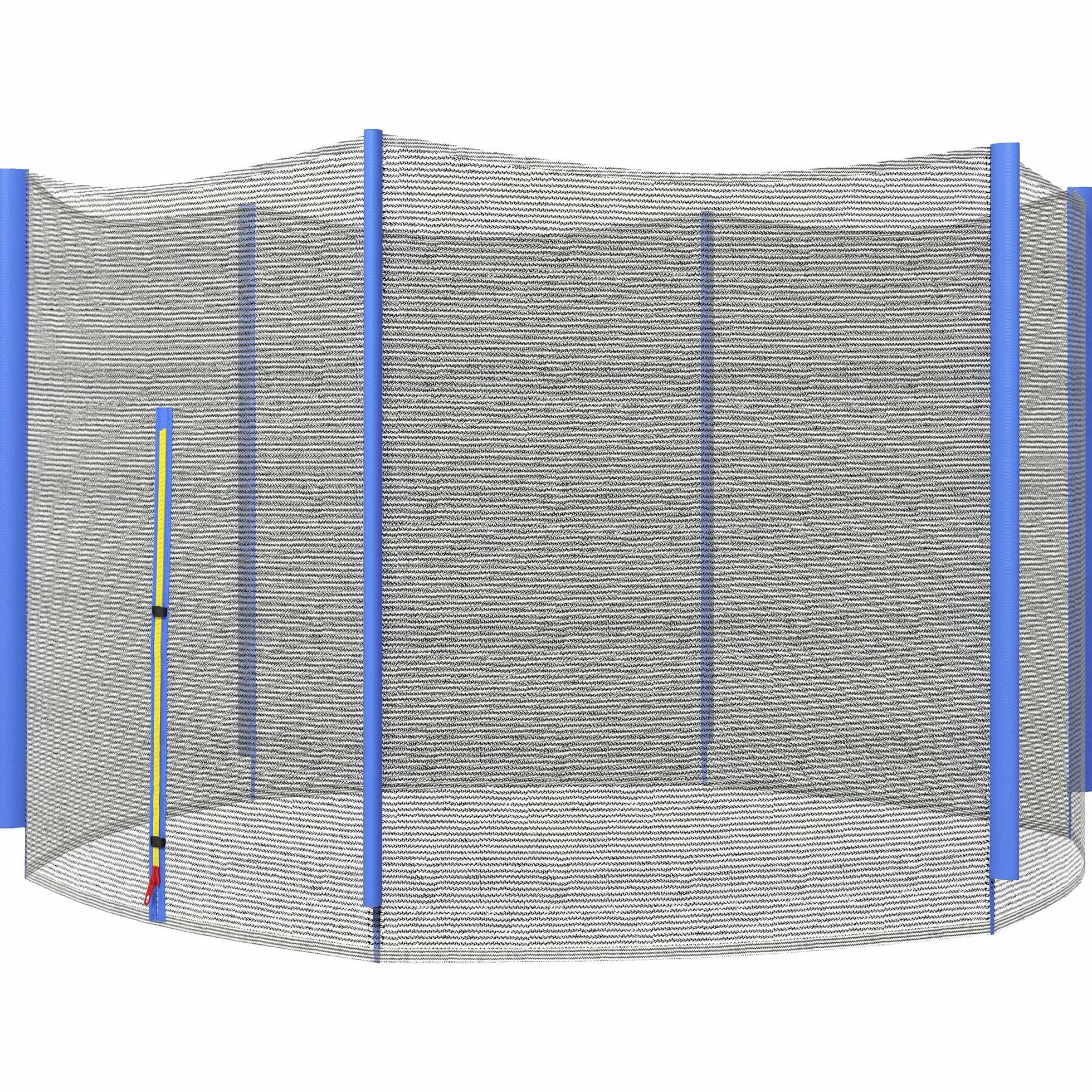 SPORTNOW Filet de Remplacement pour Trampoline Rond avec Entrée Zippée
