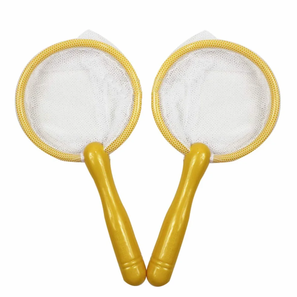 TOYANDONA Filet de Pêche Mini Plastique pour Enfants 10 Pièces