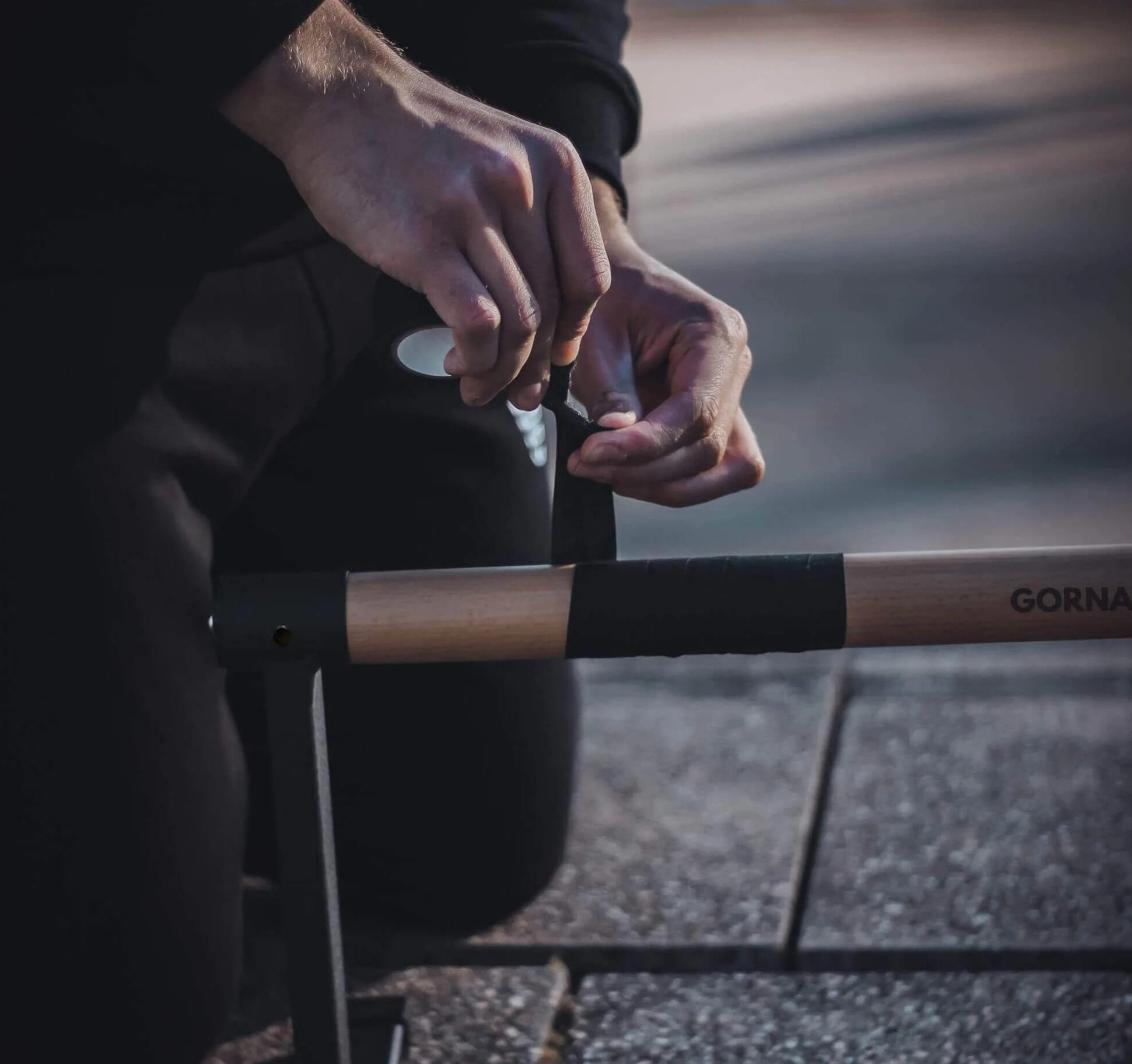 GORNATION Grip Tape Ruban Adhésif Anti-Dérapant pour Haltère Barre de Traction Calisthenics