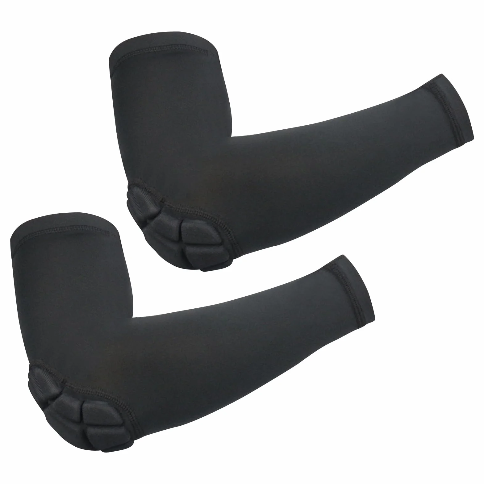 Rembourré Coudiere Volleyball, Manchon de Compression Bras, Protege Coude Musculation Anti-Chocs