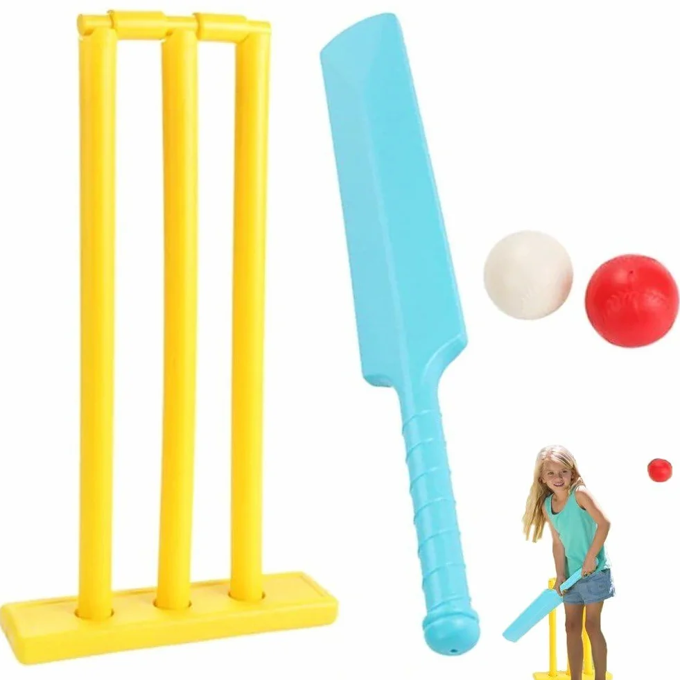 Dianzan Jouets De Cricket en Plastique, Ensemble De Sport pour Enfants