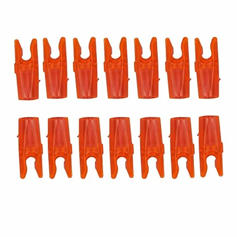 50pcs ID 3.2mm Flèche Pin S Nock Pour broches en aluminium au carbone (Orange)