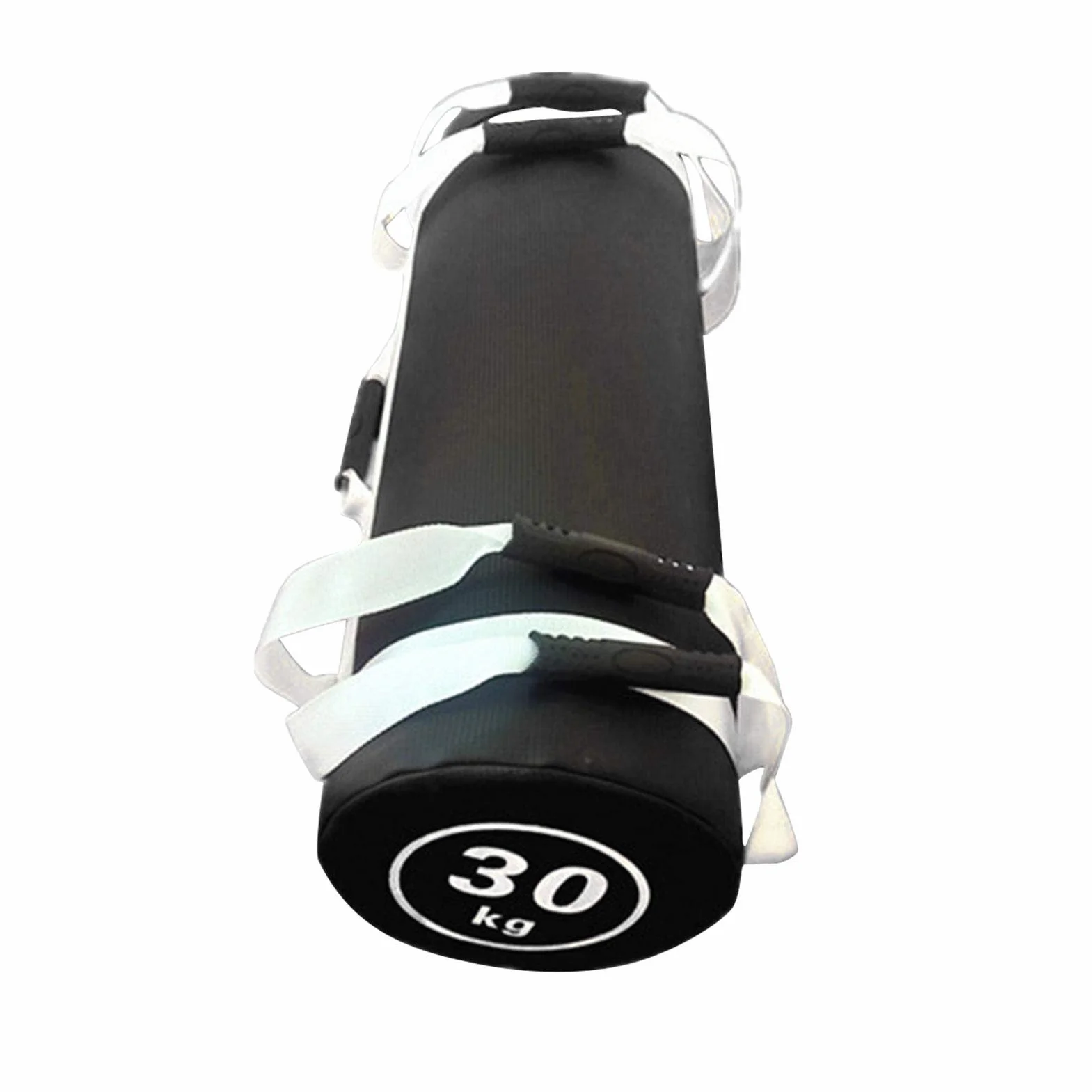 Sac de Sable Réglable 30kg Fitness avec Poignées pour Haltérophilie, Crossfit et Entraînement Fonctionnel