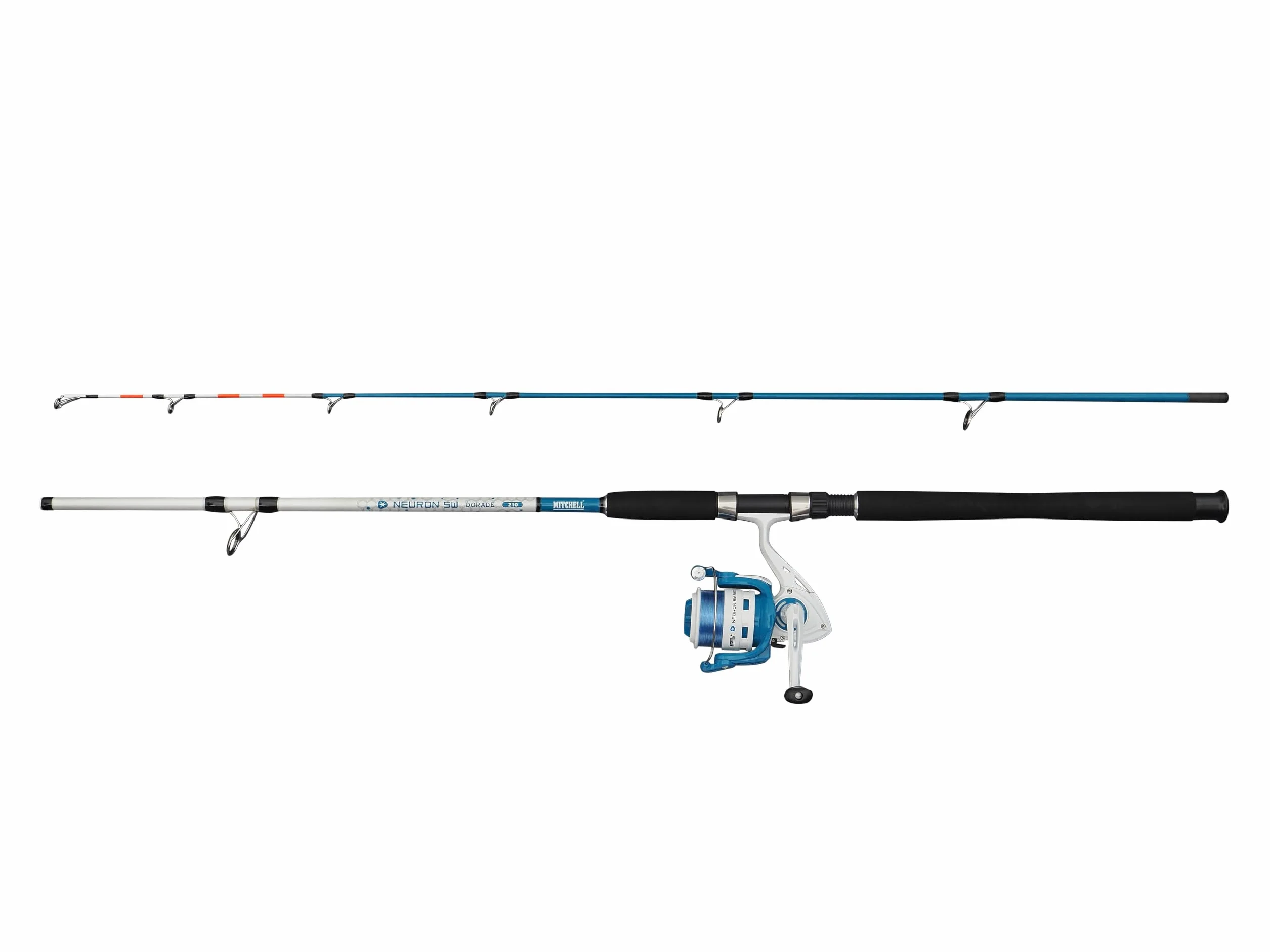Mitchell Neuron SW II Ensemble Canne et Moulinet Dorade 4000 2,10 m 60-120 g