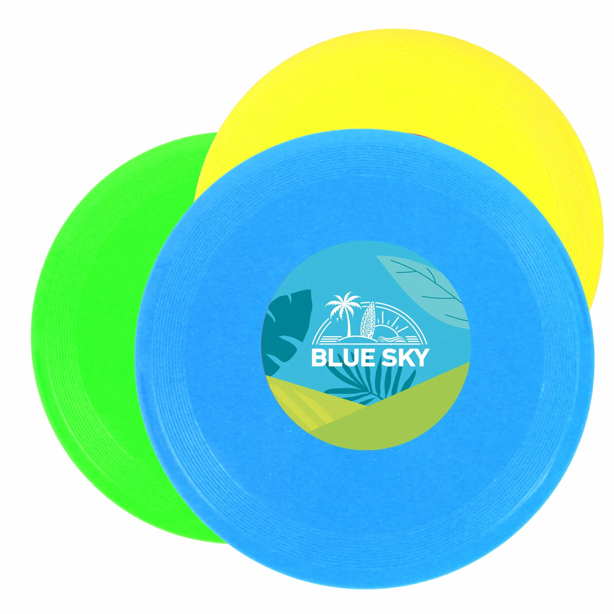 Disque Volant Frisbee Jeu de Plein Air Plastique Jouet Enfant Adulte 3 Ans