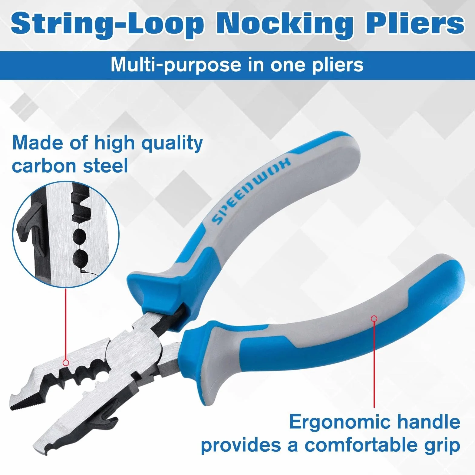 SPEEDWOX String-Loop Nocking Pinces pour Arc récurve composé