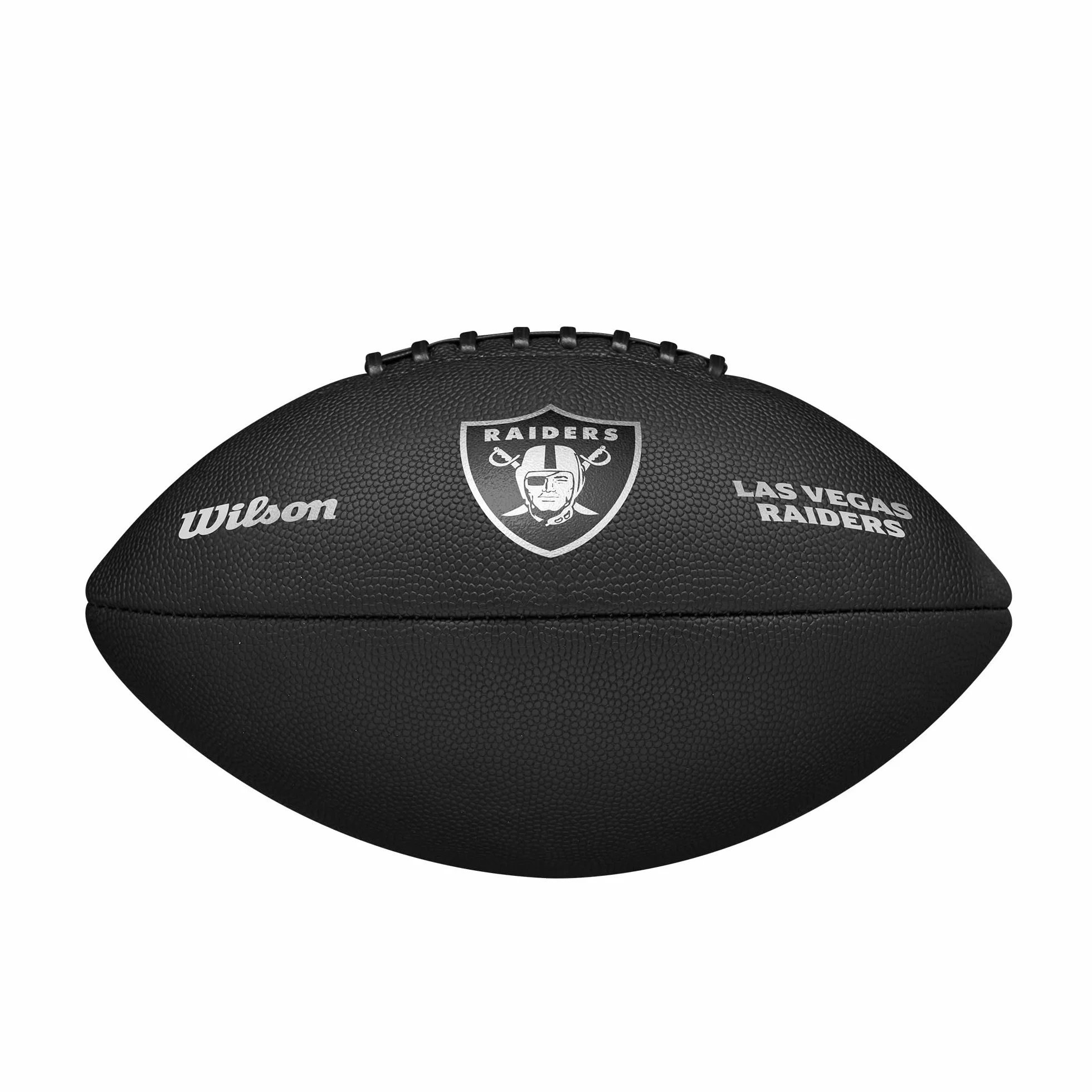 Wilson NFL Team Metallic Premiere Ballon de Football Taille Officielle Las Vegas Raiders