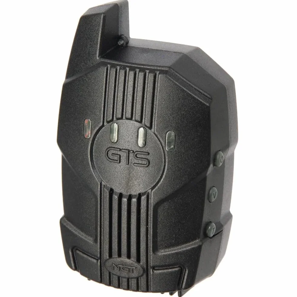 NGT GTS Pro Lot de 3 détecteurs de touche sans fil avec récepteur pour pêche à la carpe