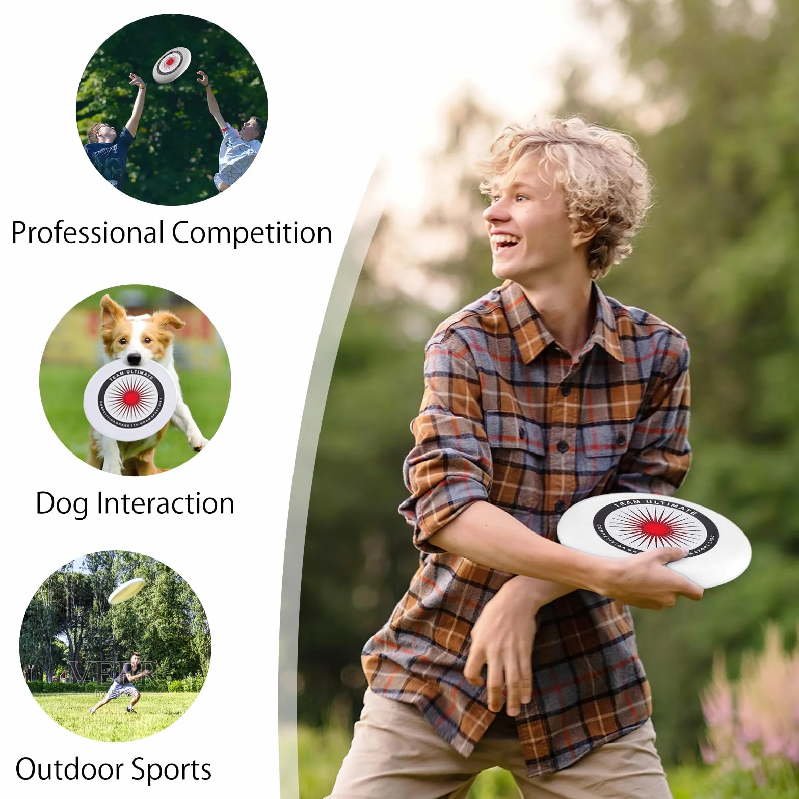 VOSSOT Frisbee de compétition 175g Sportif Extérieur