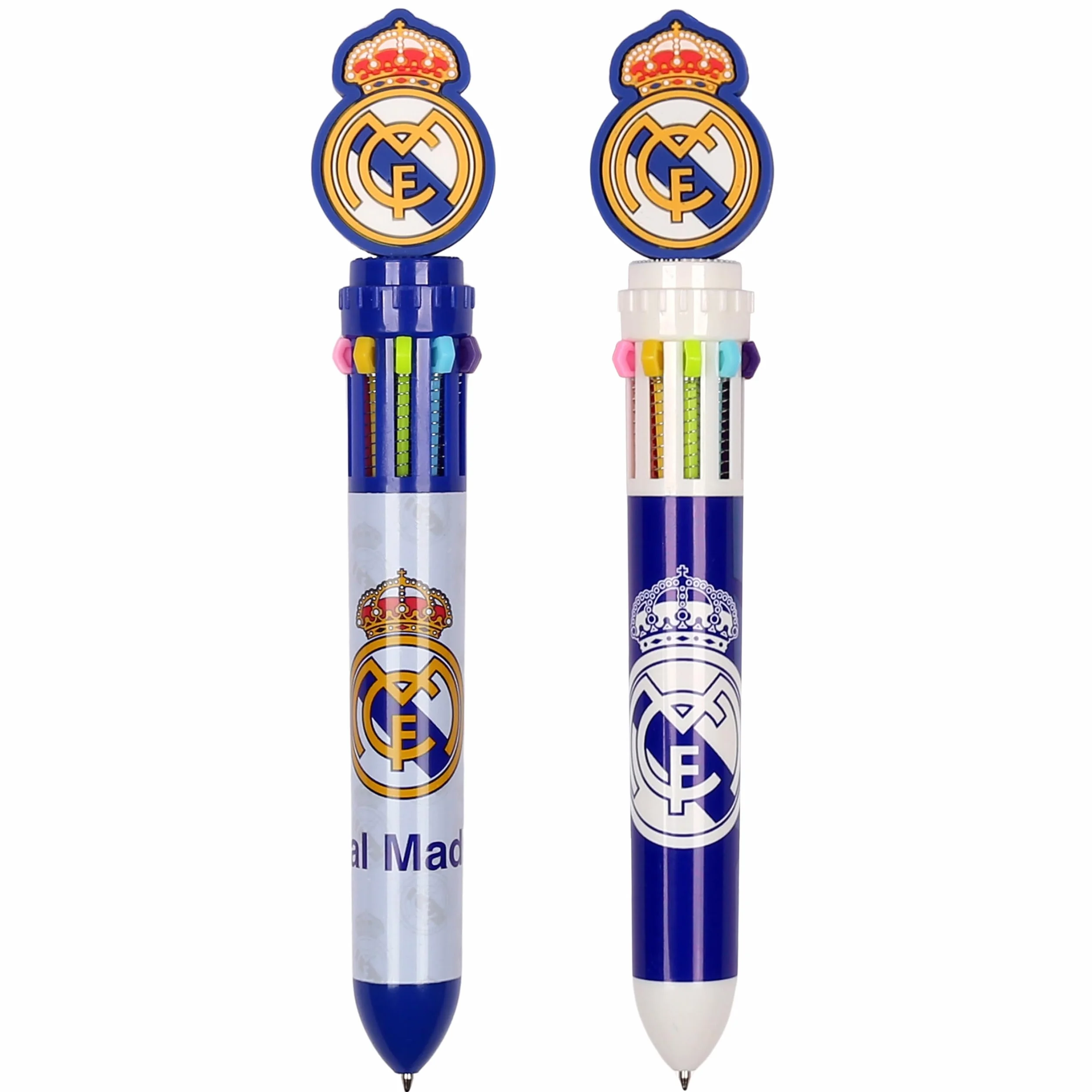 Stylo multicolore 10en1 automatique scolaire 0,5mm