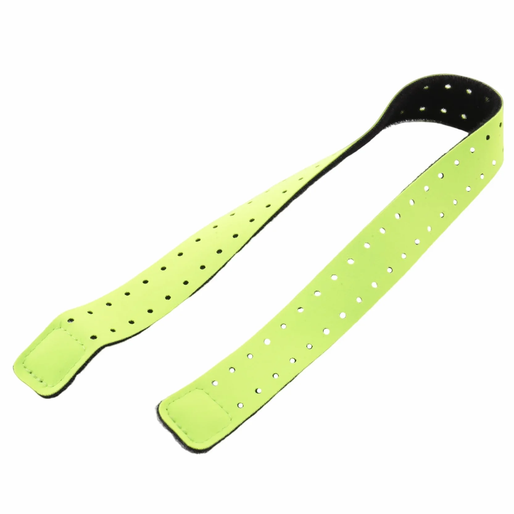 Brassard de Remplacement Réglable et Respirant Bande de Sangle Souple pour Moniteur de Fréquence Cardiaque - Noir + Vert