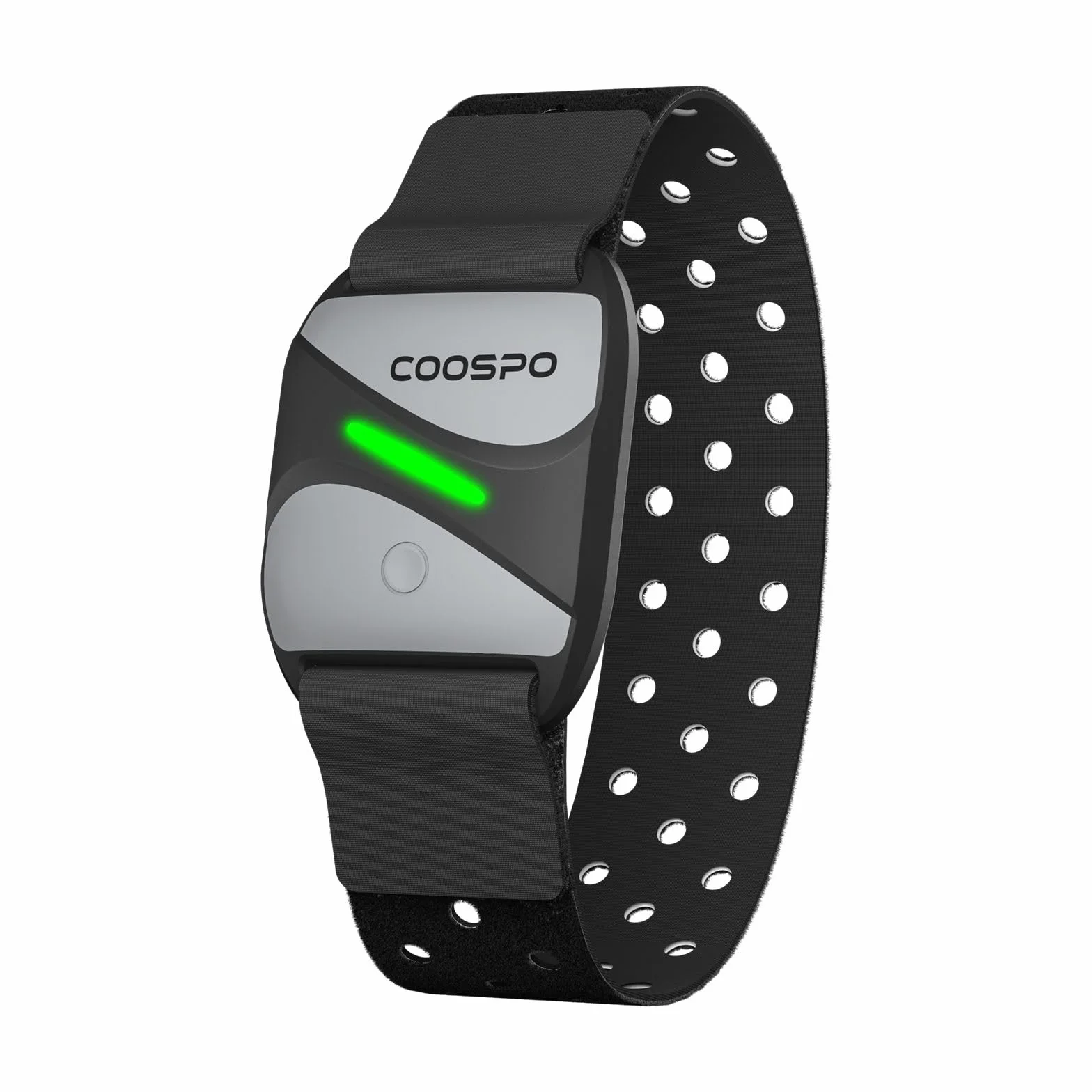 COOSPO HW807 Fréquence Cardiaque Brassard Bluetooth 5.0 Ant+ HRV Zone d'entraînement