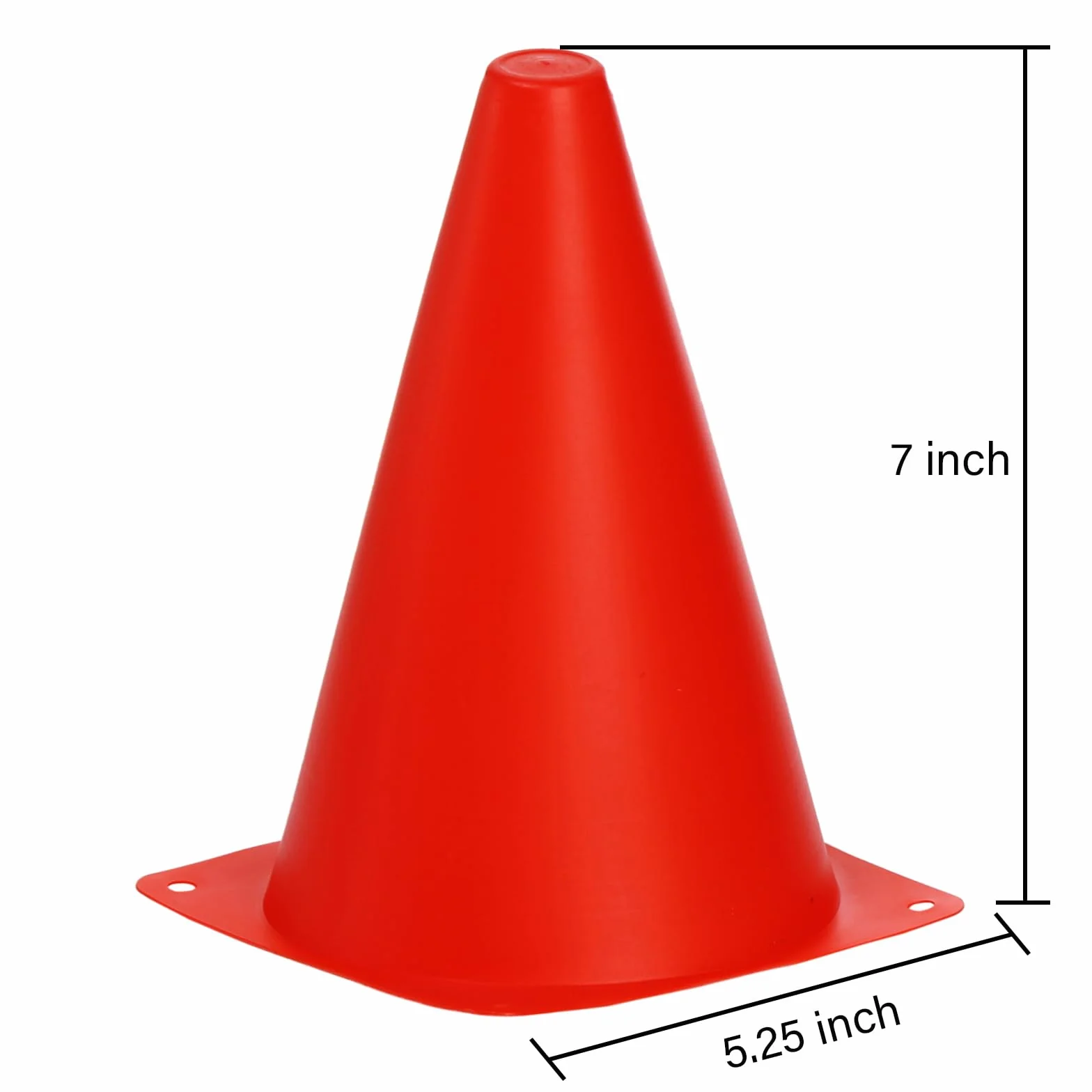 Tebery Faswin 30 Pièces Cônes de Signalisation en Plastique pour Sport Extérieur