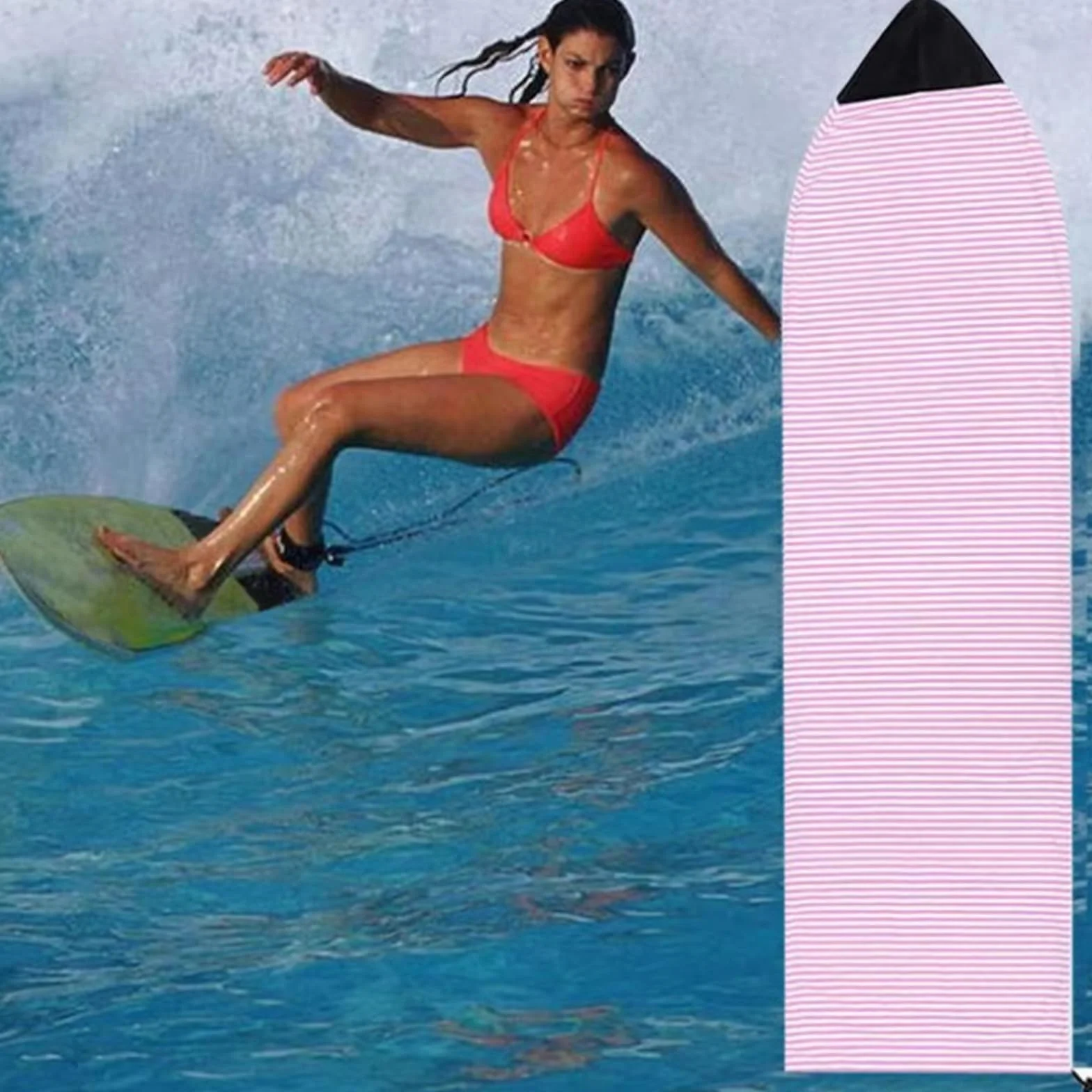 Housse de protection extensible pour planche de surf, longboard, paddle