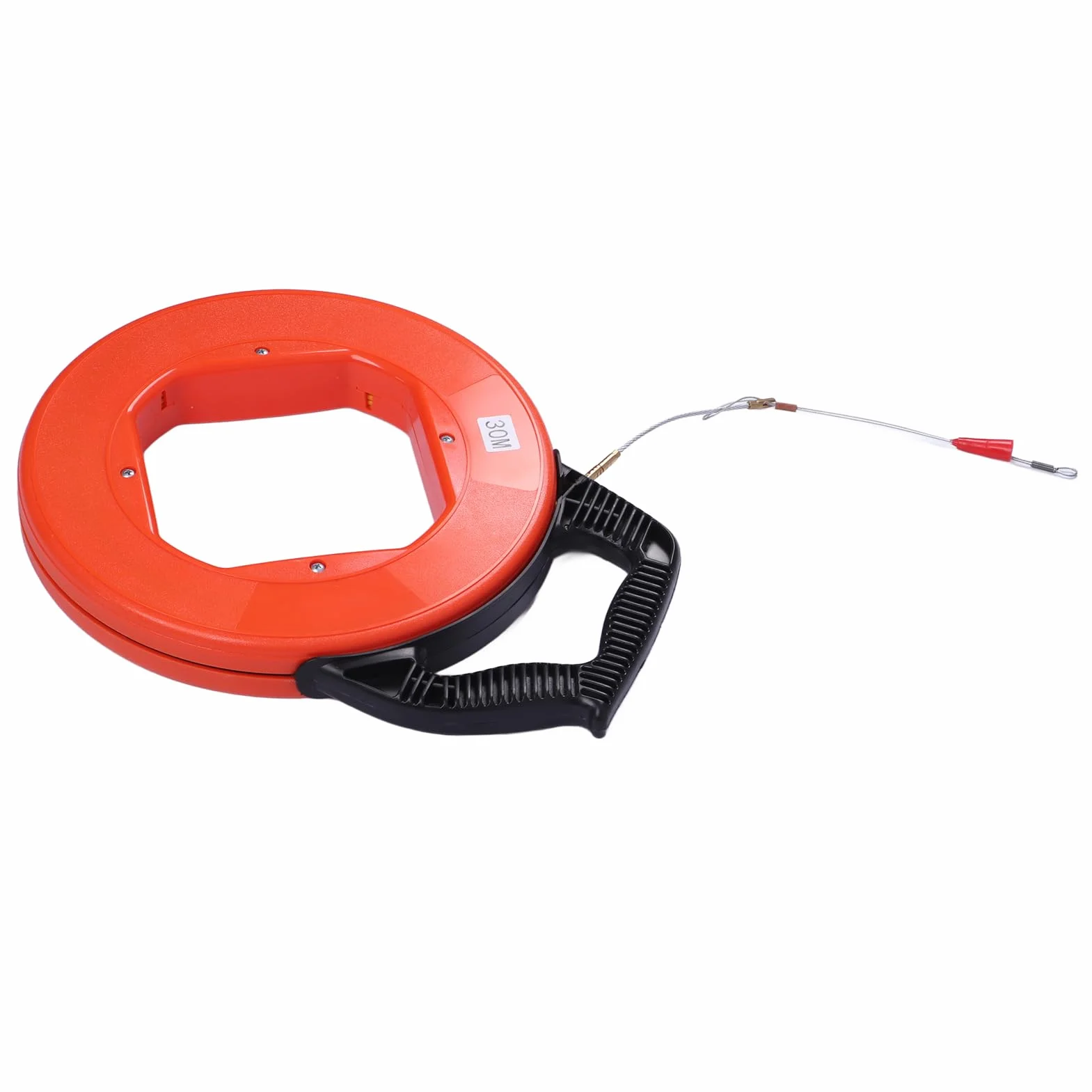 Non Conducteur Fibre de Verre Tire Fish Tape 30m Moulinet électrique Câble Outil de Traction