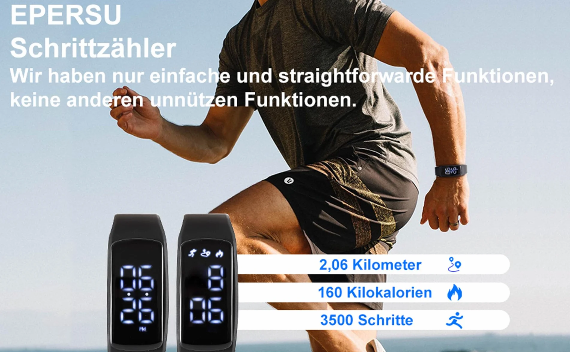 Montre de Fitness étanche IP68 pour Adulte, Enfant, Homme, Femme