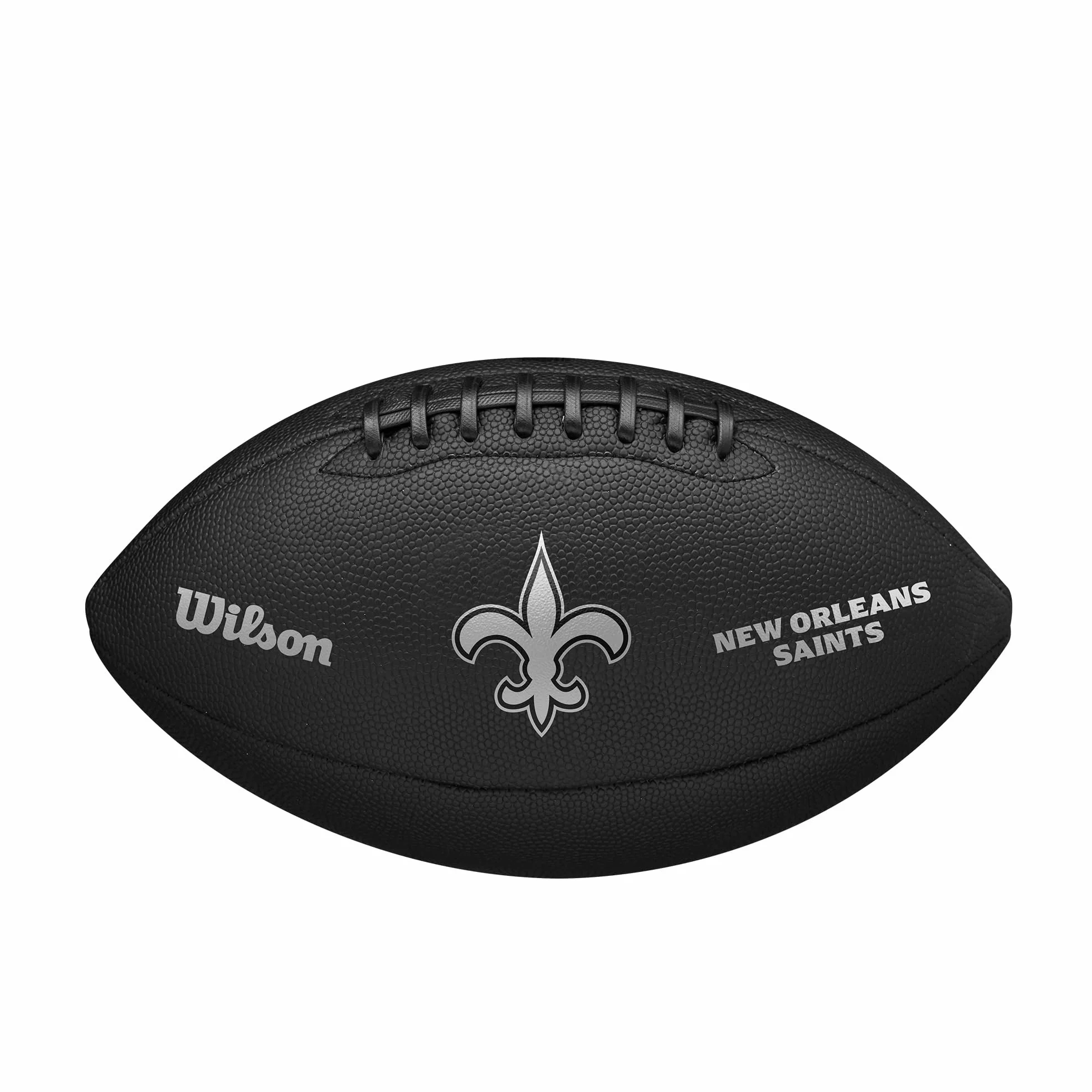 Wilson NFL New Orleans Saints Metallic Premiere Ballon de Football Taille Officielle