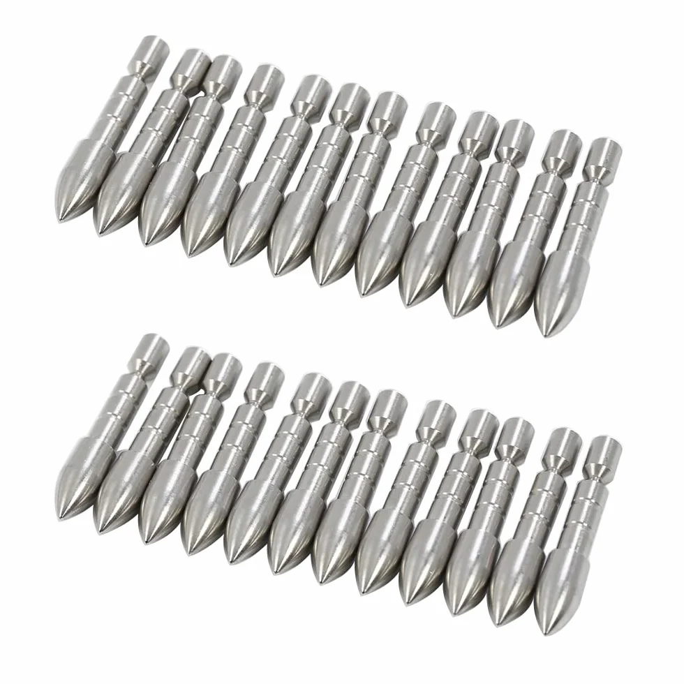 BICASTER Pointes de flèches à Coller ID 4,2 mm 24 pièces