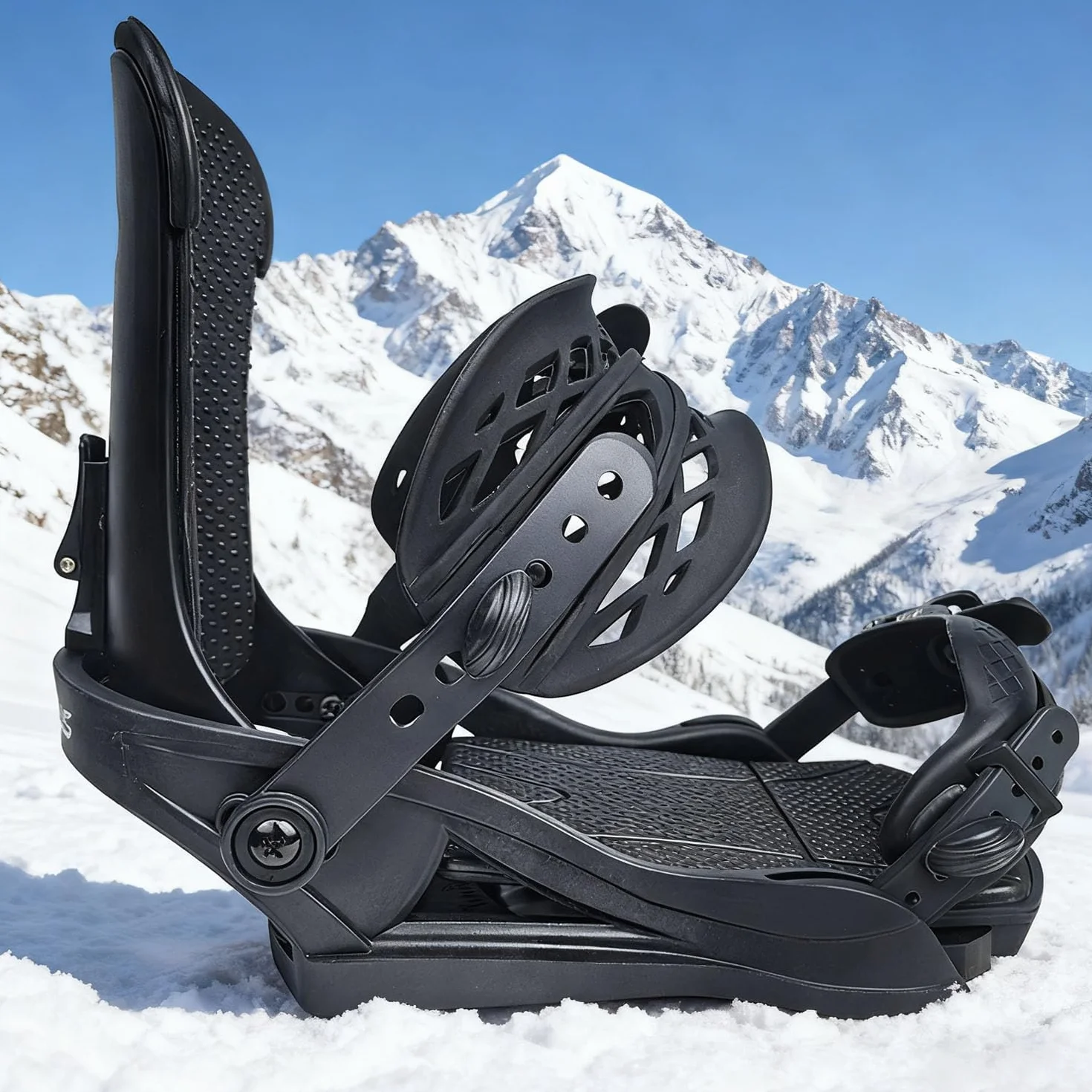 Fixations de Planche à Neige Ultra Légères pour Hommes et Femmes, Freestyle et Toutes Montagnes