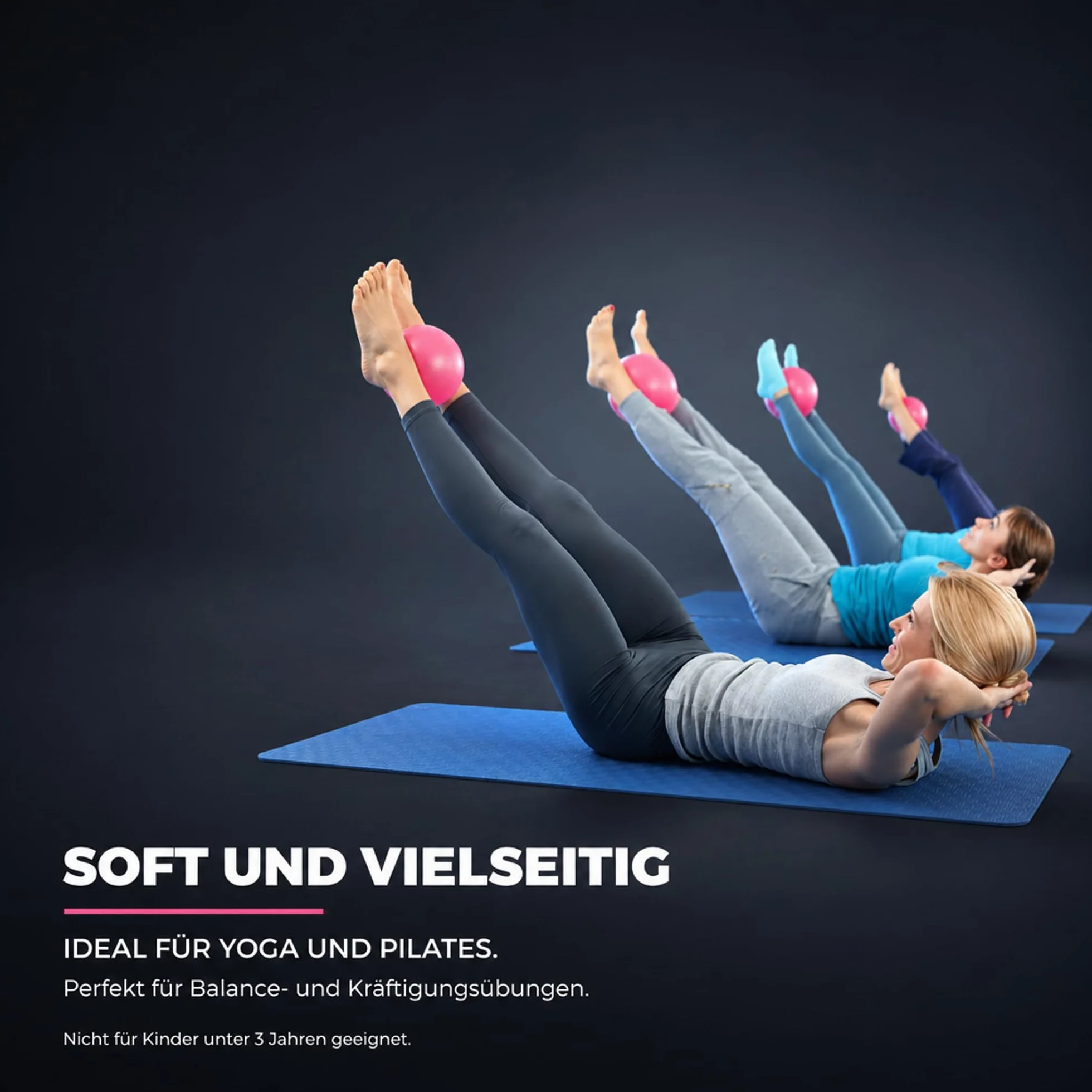 Ballon de Pilates et de Yoga Souple ATC Handels GmbH