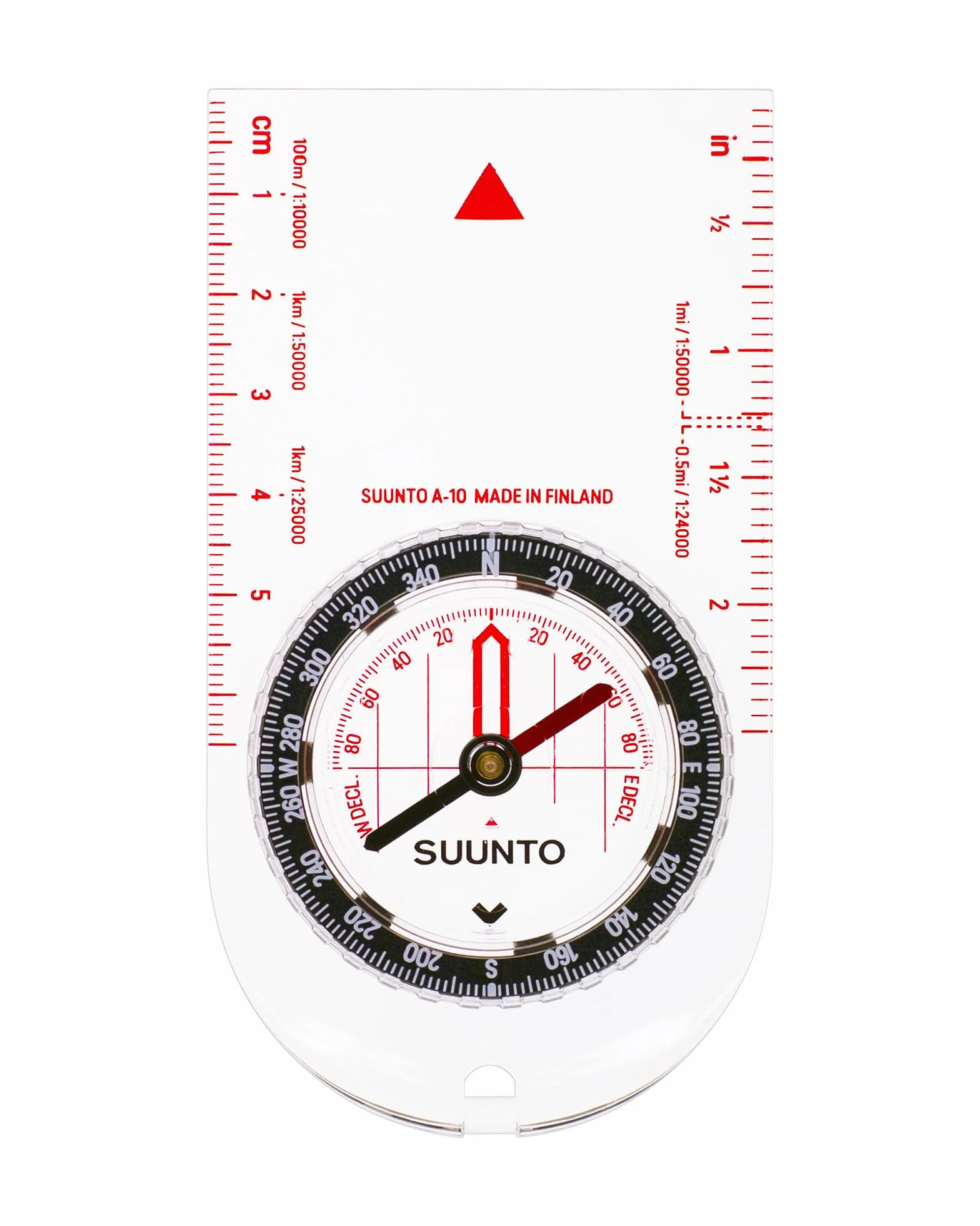 Boussole de Randonnée SUUNTO A-10, Navigation Professionnelle, étanche, Déclinaison Réglable