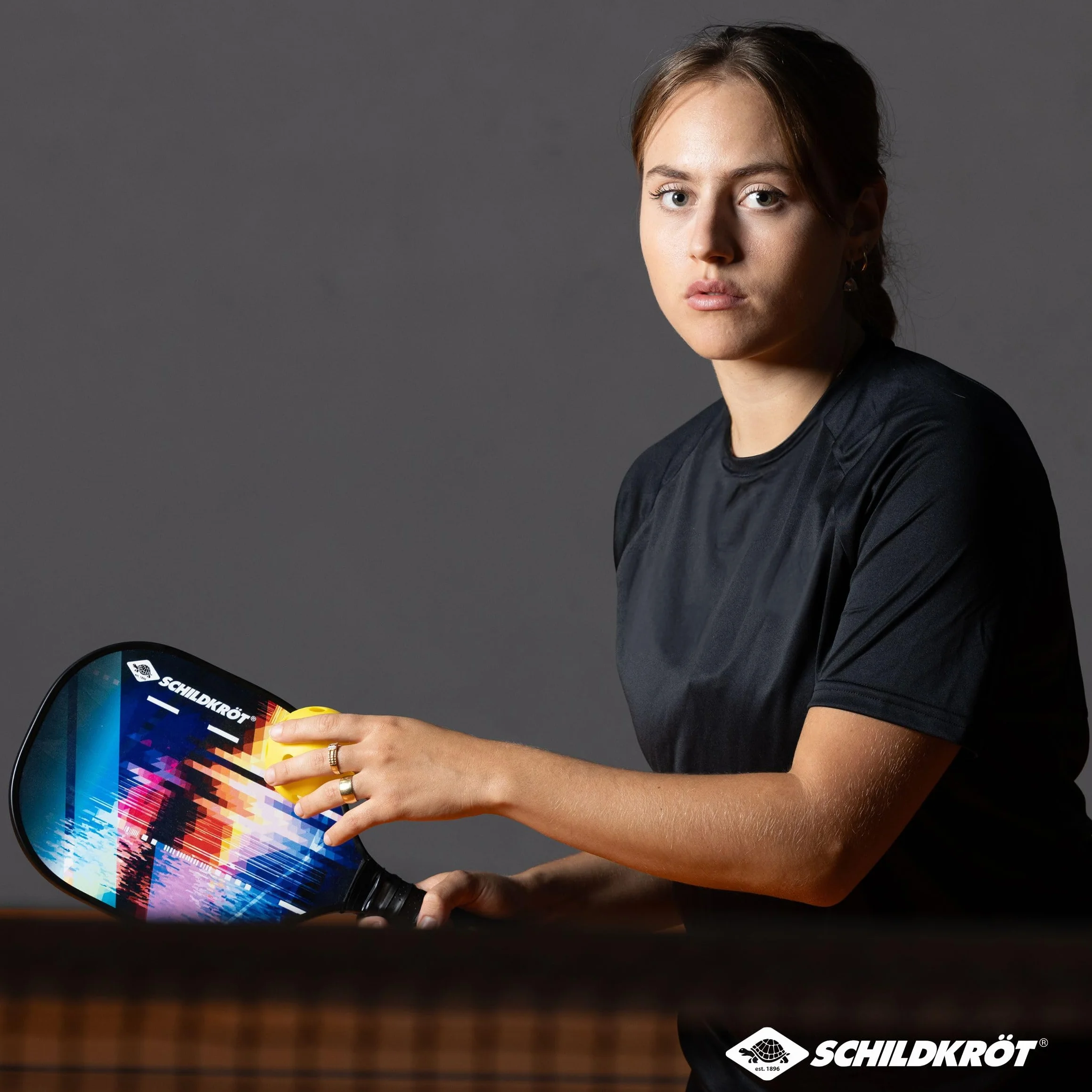 Schildkröt Pickleball Set 2 Raquettes 1 Balle Intérieure Extérieure Sac Transport