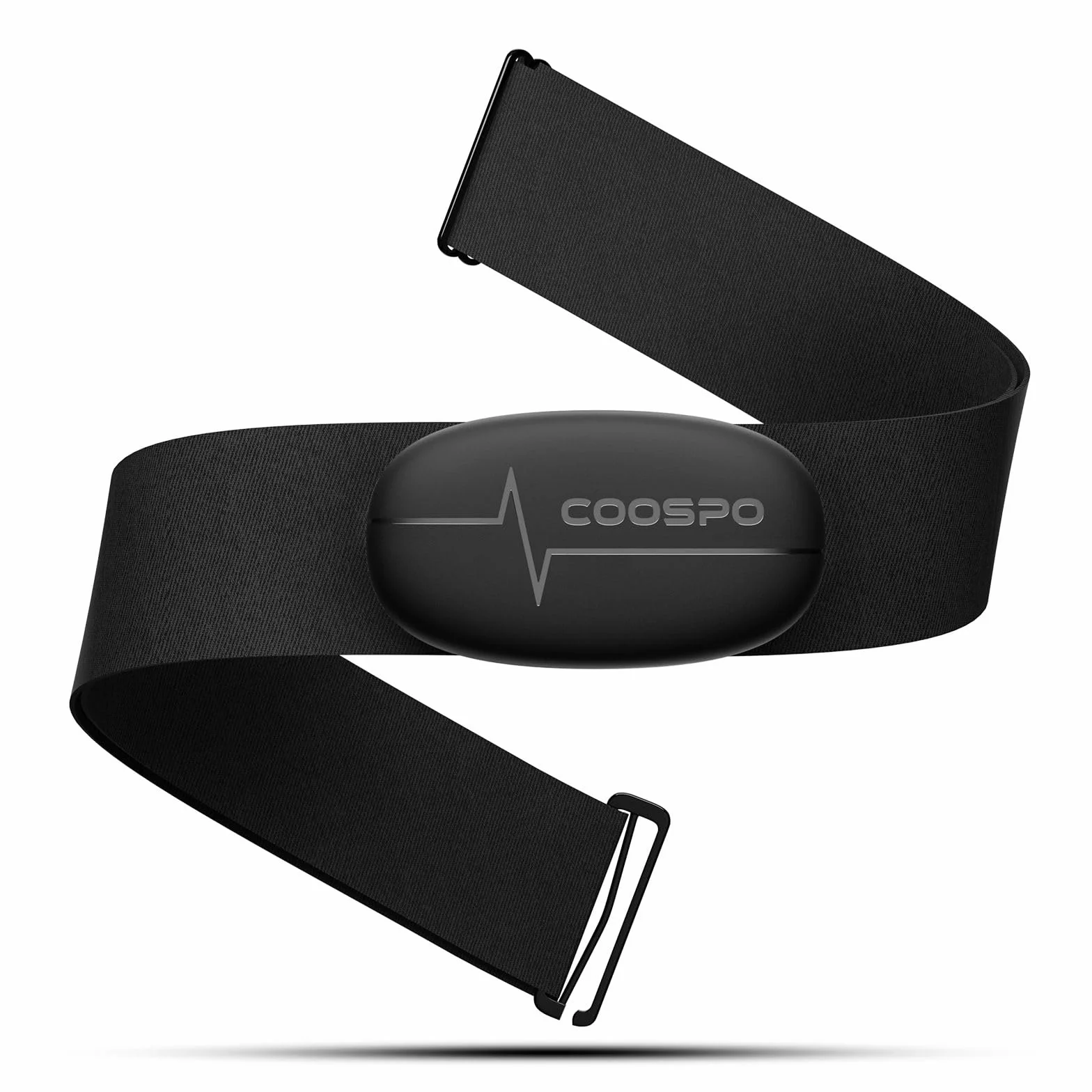 COOSPO H6 Capteur de Fréquence Cardiaque Bluetooth Ant+ Moniteur ECG/EKG