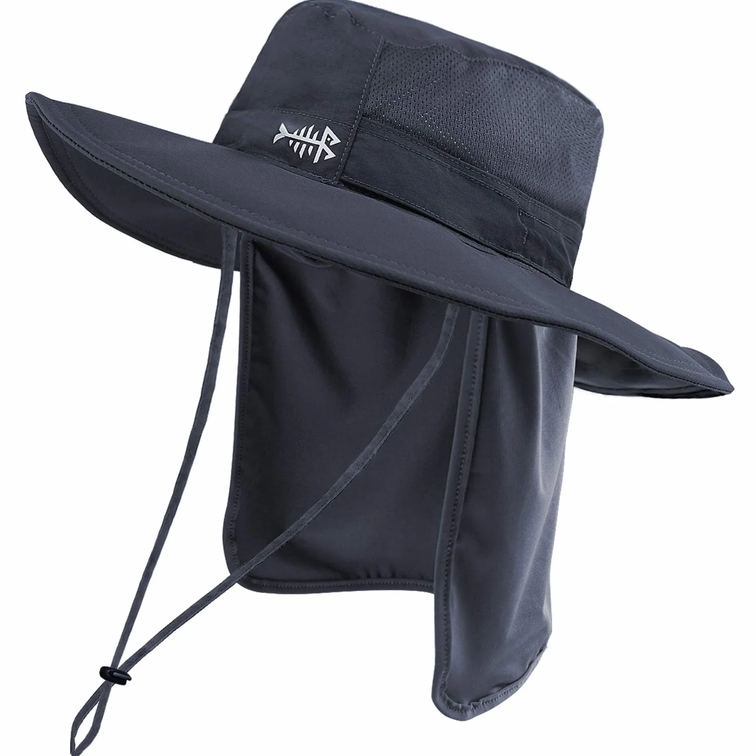 Bassdash Chapeau de Protection Solaire Boonie UPF 50+ Pêche