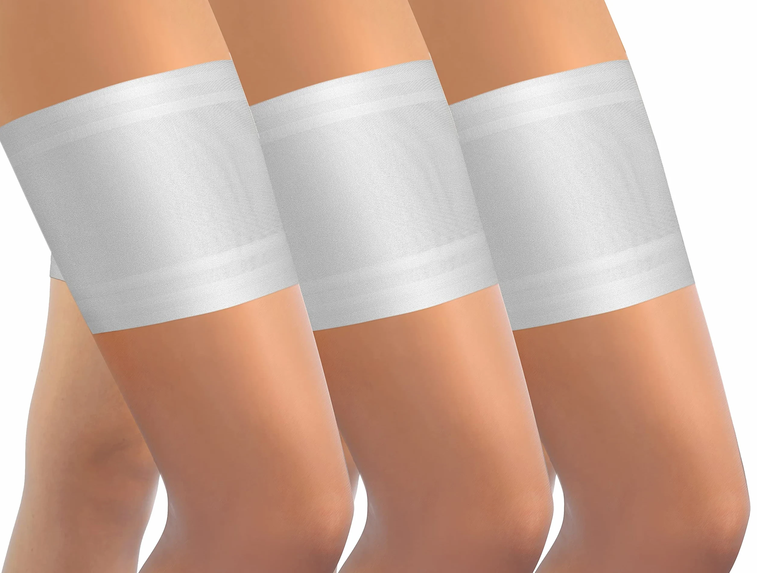 Bandes de Cuisses Protège-Cuisse Elastiques Antidérapant Silicone Dentelle Lisses