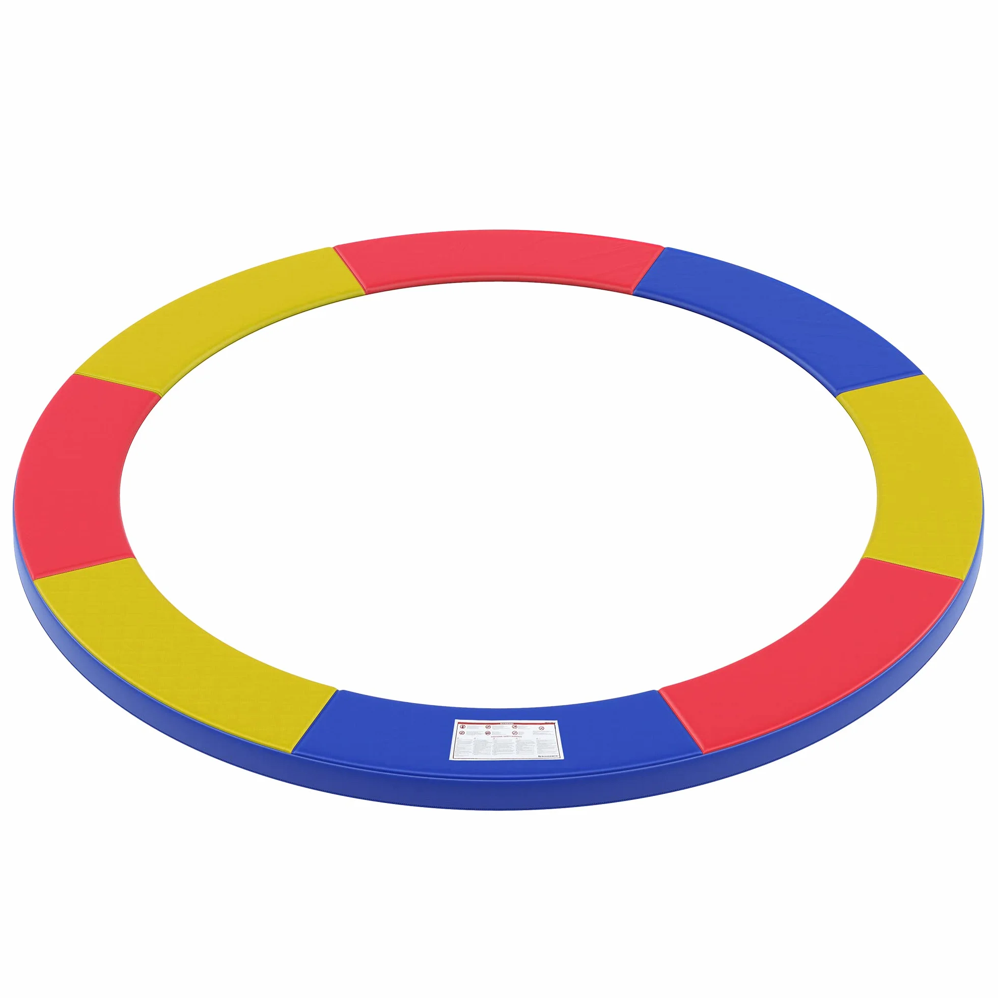 SONGMICS Coussin de Protection de Trampoline Ø 183-427 cm, Résistant aux UV, Anti-déchirure