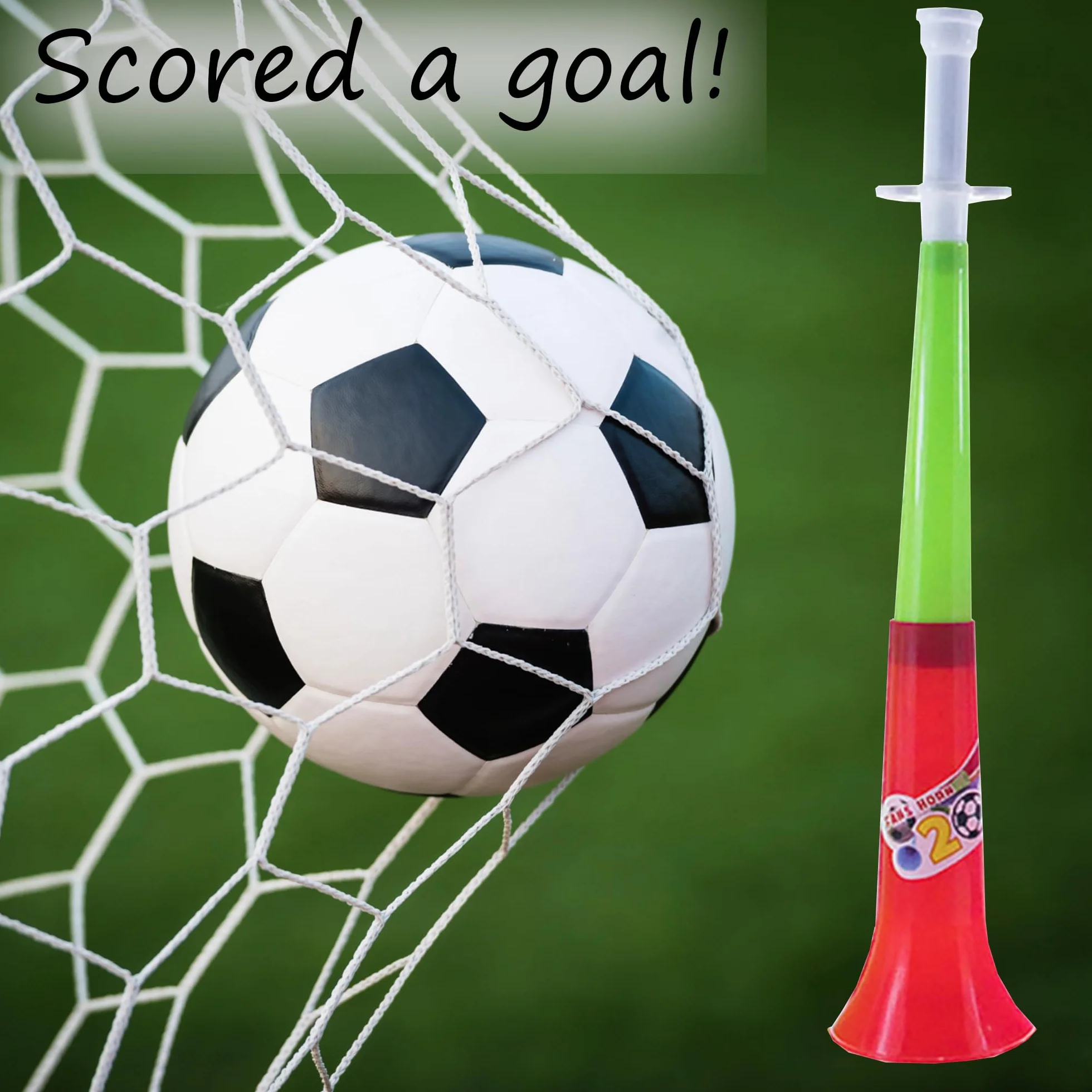 Corne Vuvuzela Très Bruyant Klaxons Trompette Plastique Fanfare Football Stade Faiseurs Bruit Événements Sportifs