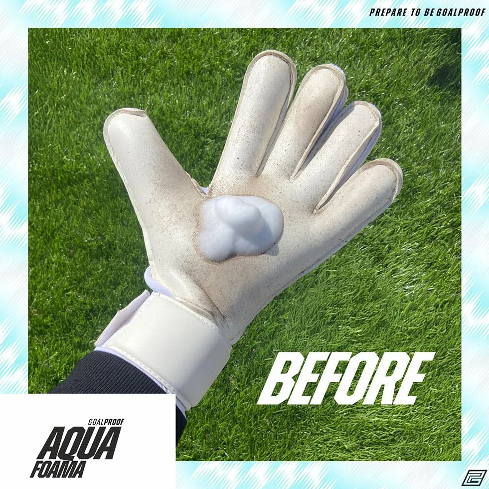 Goalproof Aqua Foama Nettoyant pour gants de gardien de but | Mousse moussante prise en main durable
