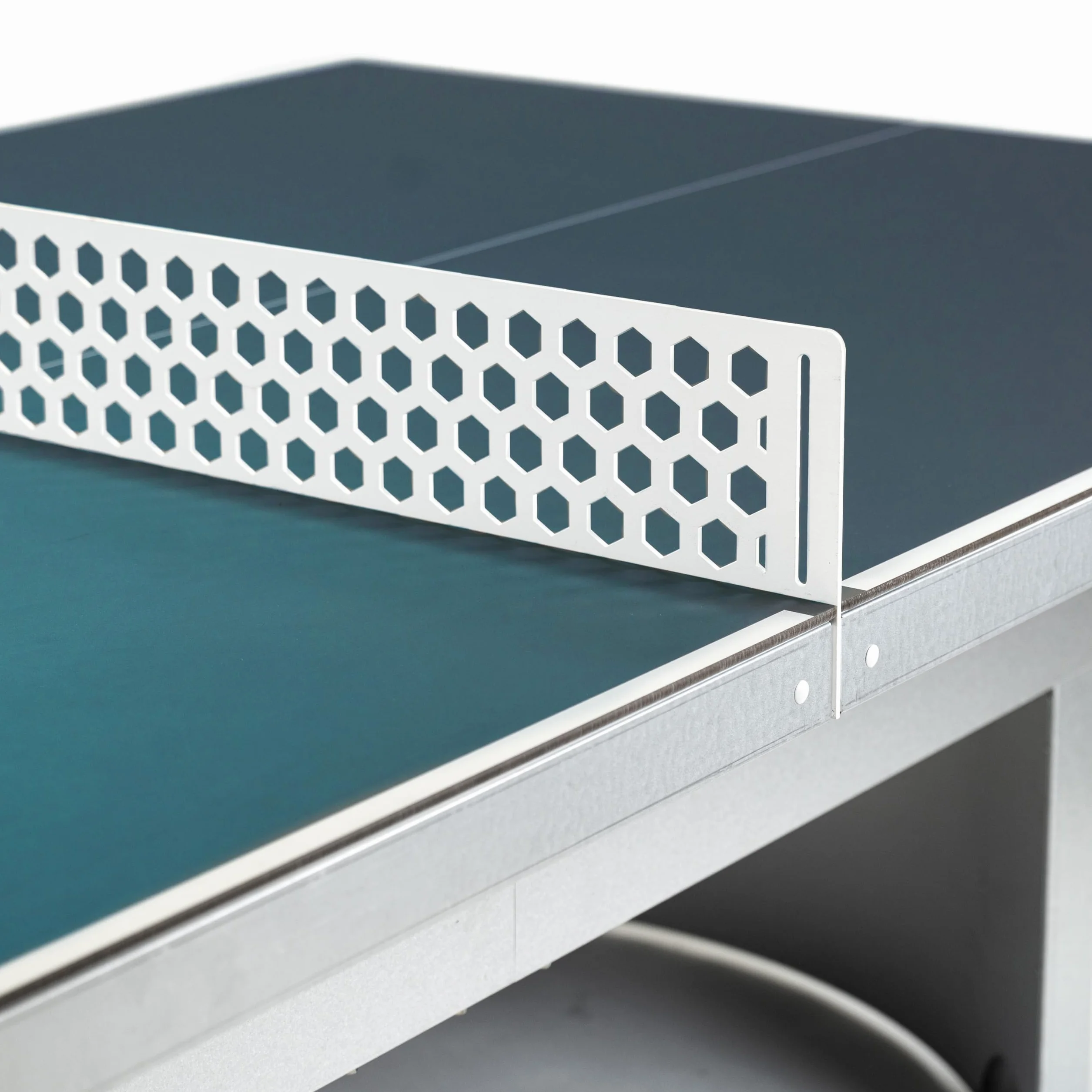 Cornilleau Table de ping-pong d'extérieur 510 Campus Fixe Agrément FFTT Loisir Scolaire Bleu
