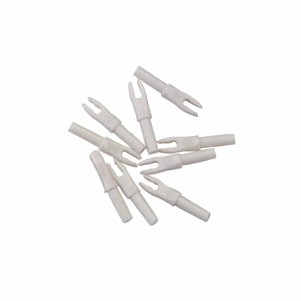 50Pcs Tir à l'arc Flèche Encoche en Plastique Arrow Nocks de Remplacement