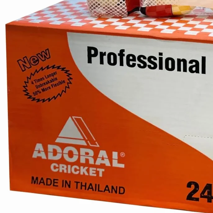Adoral Shine Tapeball Lot de 3 balles de cricket