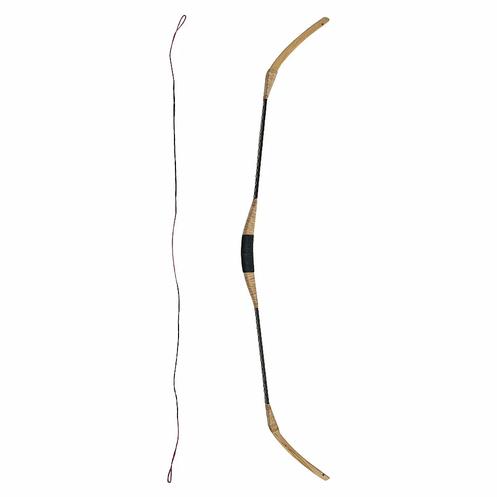 Arc et flèches recourbés 58 pouces 20-40 lbs traditionnel sport chasse adolescents adultes tir à l'arc formation