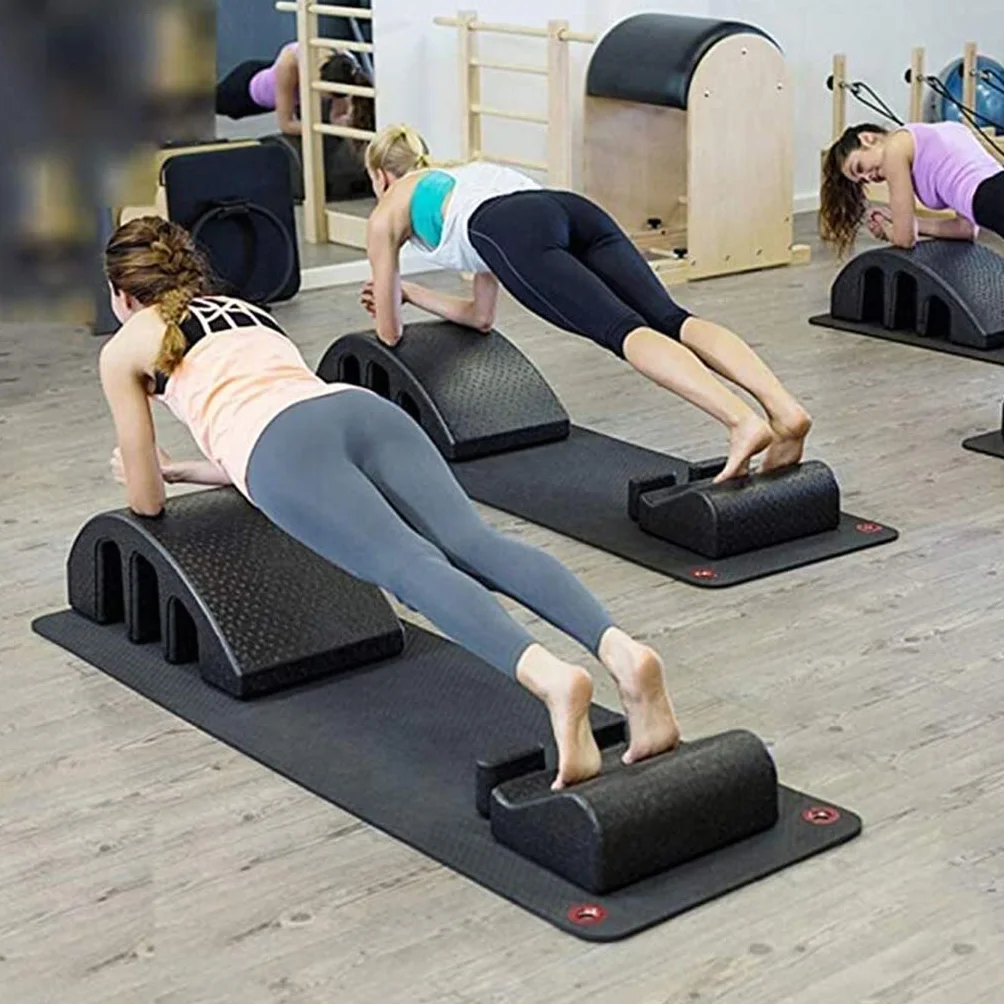 Pilates Arc Spine Corrector Back Stretcher Foam Wedge